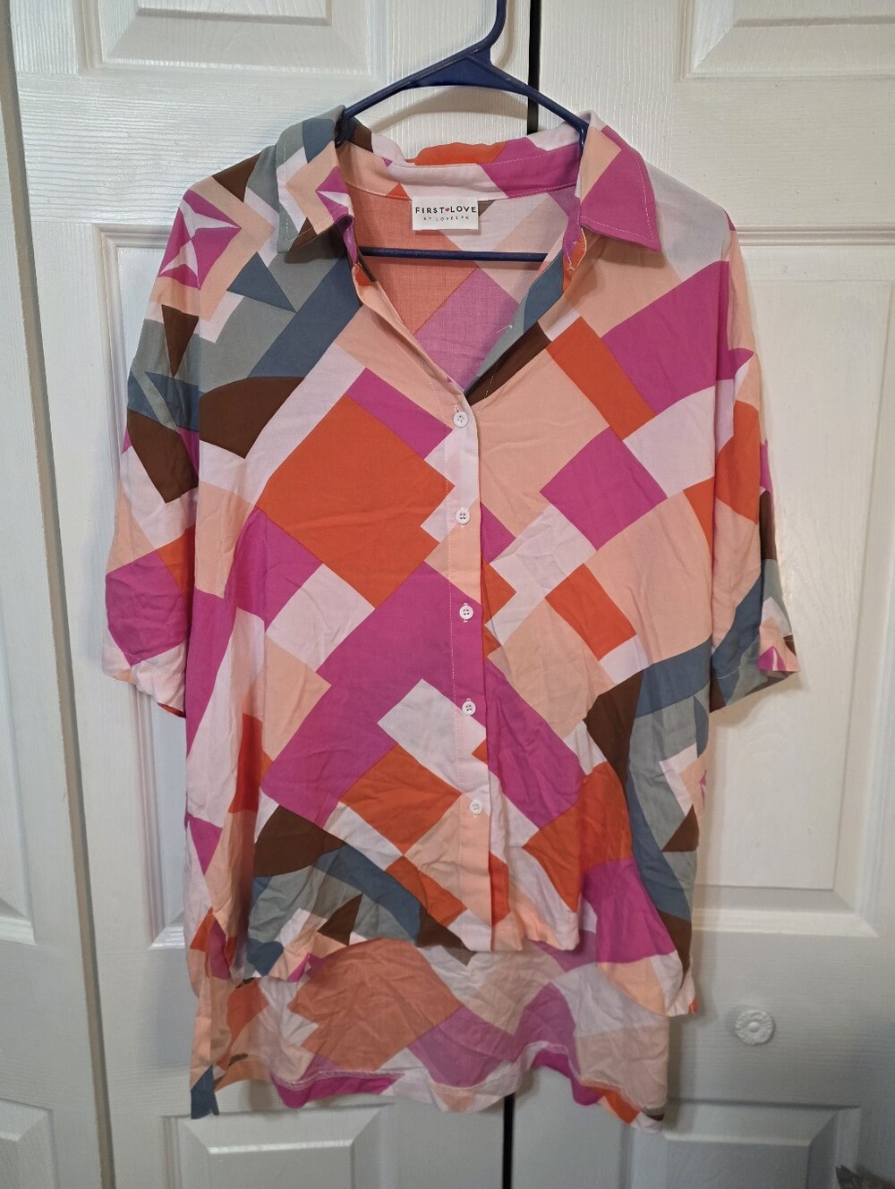 Geometric Top Women's Large